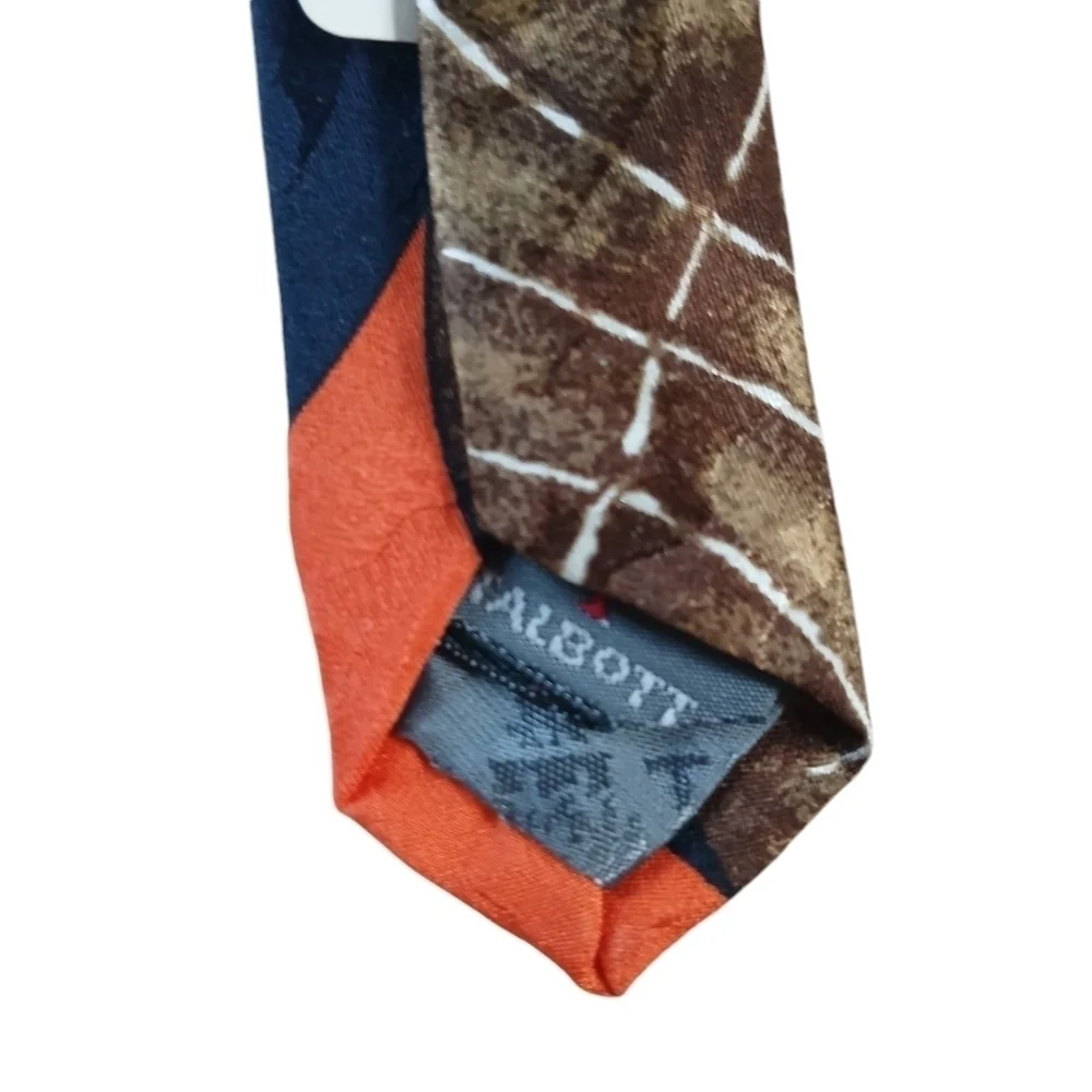 Vintage 1990's Robert Talbott ELJO's University of Virginia Football Silk